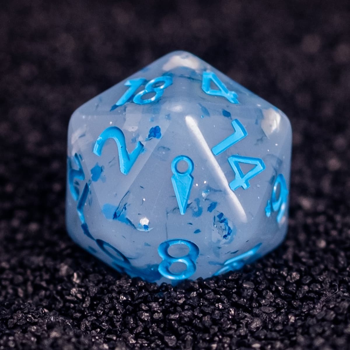Widow's Wraith D20 showing the Questing Tools dagger mark